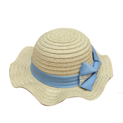 Van de Randstraw hat womens beach hats van de Pantonekleur Breed de douaneembleem