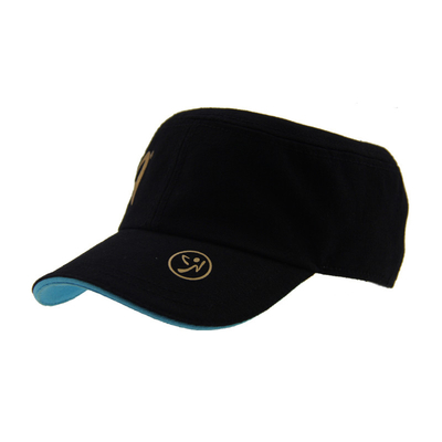 Prachtige katoenen geweven militaire honkbalpet Custom Printing katoenen cadet cap