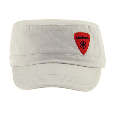 Voor gebogen Sandwich Peak Military Cadet Cap Verstelbaar met Velcro sluiting