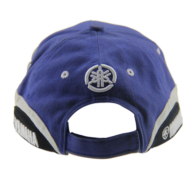 OEM Mensen Geborduurde Racing Baseball Caps Gepoetste Cotton Baseball Cap One Size