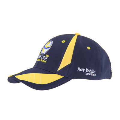 Ottomaanse polyester sublimatie racekappen voor honkbal met plat geborduurd logo