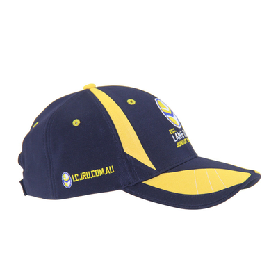 Ottomaanse polyester sublimatie racekappen voor honkbal met plat geborduurd logo