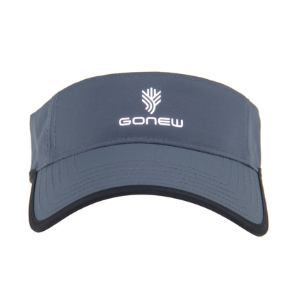 Polyester Tennis zonnescherm Hoed Running zonnescherm Met Velcro Back Closure