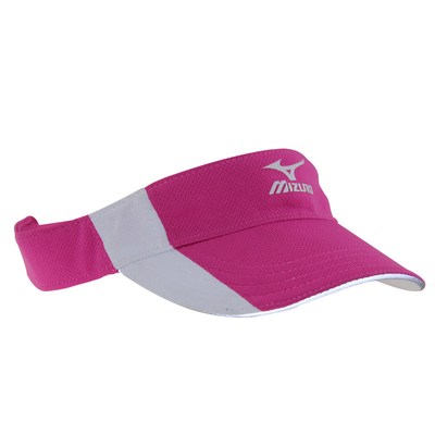 Reflectief logo zonnescherm caps polymesh sport zonnescherm hoed ademend