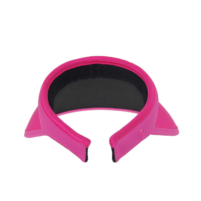 OEM ODM Cotton Wide Brim Sun Visor Hoed Clip On Style Design Duurzaam