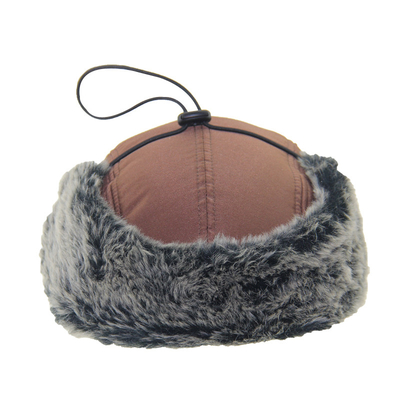 Modieus Warm Mens Waterdichte Trapper Hoed Met Borduur Logo