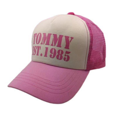 Vrouwelijke trucker hoeden, zomer roze trucker cap OEM