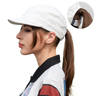 Premium aangepaste hardlopende hoeden mannen of vrouwen Soft Peak Sports Baseball caps