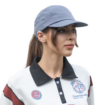 Premium aangepaste hardlopende hoeden mannen of vrouwen Soft Peak Sports Baseball caps