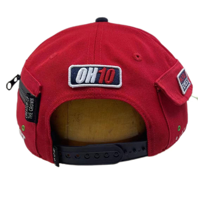 Baseballpetten met een speciale rits in de zijkant