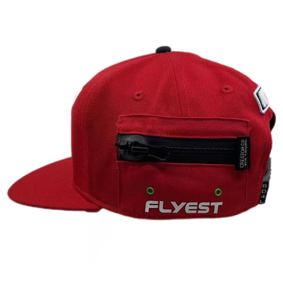 Baseballpetten met een speciale rits in de zijkant
