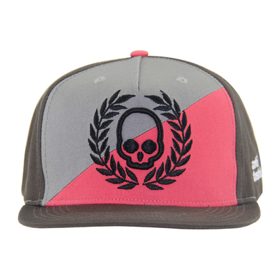 2 Tone Front Panels Cotton Snapback Cap Custom geborduurd 5 Panel Hoeden Stijlvol