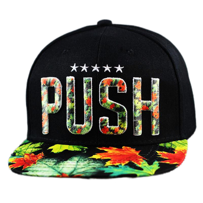 Modieus snapback honkbalpet met aangepast sublimatie-printpatroon
