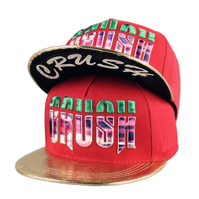 Modieus snapback honkbalpet met aangepast sublimatie-printpatroon