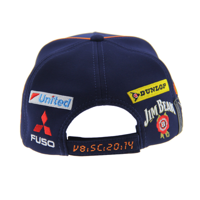 Vijf panelen Racing Baseball Caps Borduurwerk Logo Modieus