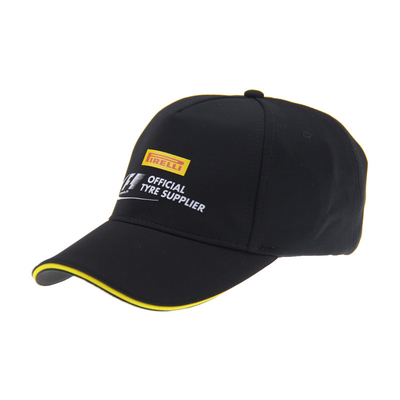 Basic Standard Printing F1 Athletic Baseball Cap Five Panel Verstelbare Baseball Hoed