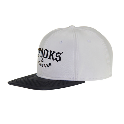 Faux Pu Leather Fashion Baseball Hoeden Met Zes Panelen Baseball Caps SGS Gecertificeerd