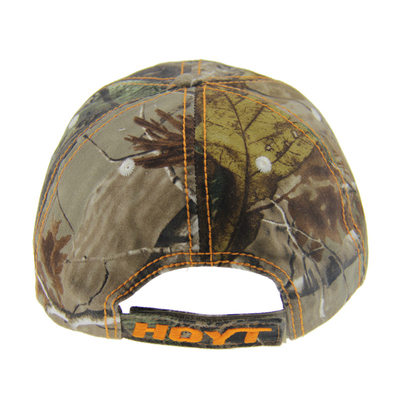 6 Panel camouflage borduurwerk Baseball caps, Unisex laag profiel verstelbare jachthoeden