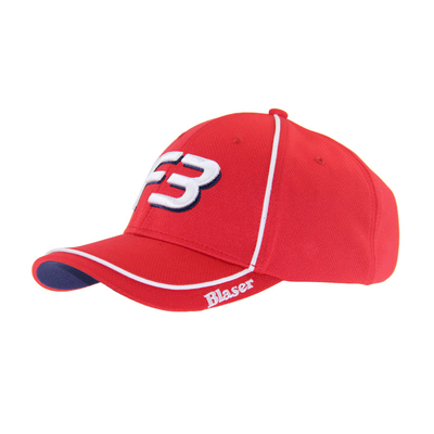 Rood Polymesh geborduurd logo Baseball Cap Unisex Low Profile Verstelbare Casual Hoeden