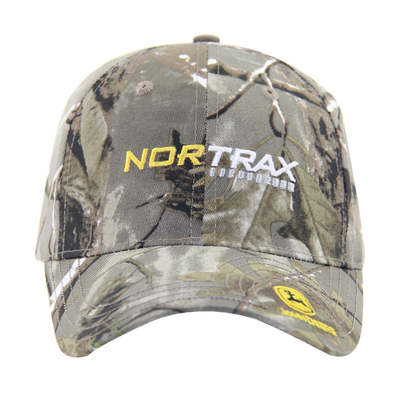 Aanpassing camouflage buiten honkbal petten 6 panel met verstelbare sluiting