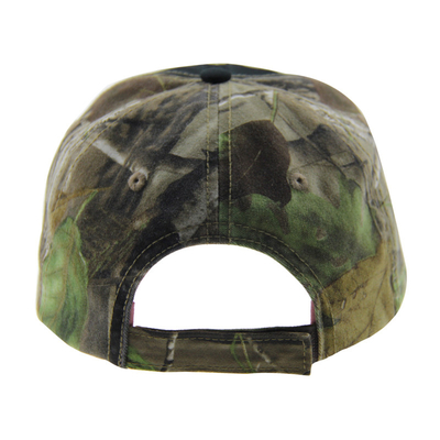 6 Panel camouflage borduurwerk Outdoor Baseball caps, Unisex laag profiel verstelbare jachthoeden