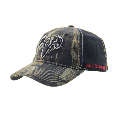 6 Panel camouflage borduurwerk Outdoor Baseball caps, Unisex laag profiel verstelbare jachthoeden