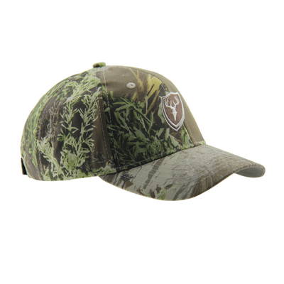 6 Panel camouflage borduurwerk Outdoor Baseball caps, Unisex laag profiel verstelbare jachthoeden