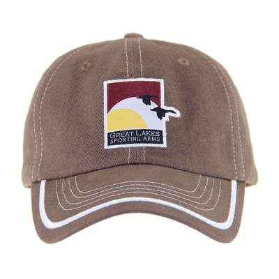 Classic Cotton Embroidery Outdoor Baseball Caps 6 Panel Gebouwd
