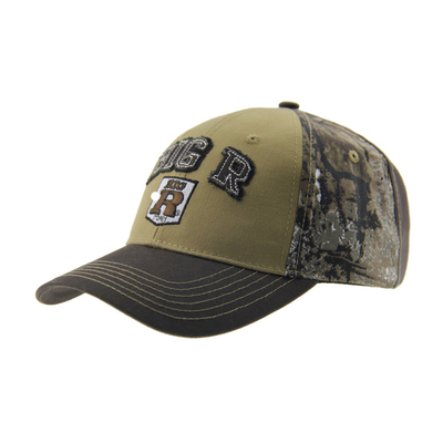 Custom Logo Baseball Cap Unisex Baseball Caps met Velcro verstelbare sluiting