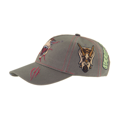 Op maat gemaakte Dragon Embroidery Baseball Caps, Low Profile Kids Verstelbare Cotton Outdoor Caps