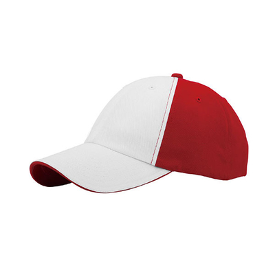 2 Tone 6 Panel Constructed Baseball Caps, Low Profile Verstelbare Hoeden voor Mannen en Vrouwen
