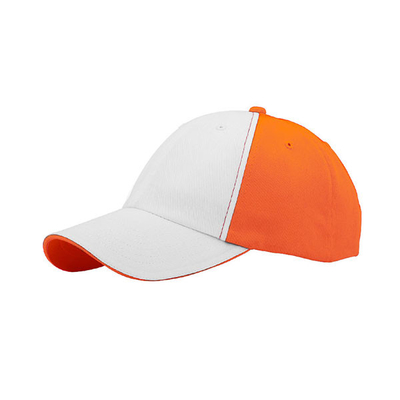 2 Tone 6 Panel Constructed Baseball Caps, Low Profile Verstelbare Hoeden voor Mannen en Vrouwen