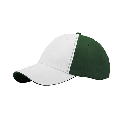 2 Tone 6 Panel Constructed Baseball Caps, Low Profile Verstelbare Hoeden voor Mannen en Vrouwen