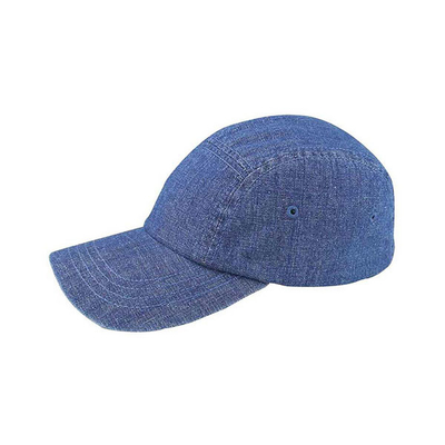 5 Panelen Denim Baseball Caps, laag profiel verstelbare mannen en vrouwen caps