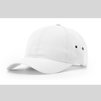 6 Panel Performance Casual Outdoor Baseball Cap/Hat met water en UPF bescherming.