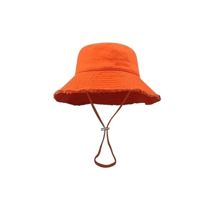 Zonnebescherming Katoen Canvas Breed Rand Bucket Hoed Strand Bucket Hoed Stijlvol
