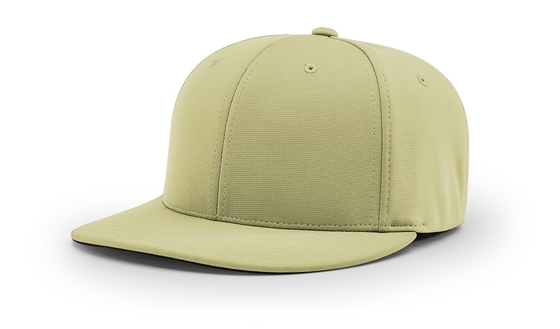 Verstelbare fit 6 panel vaste kleur honkbalpetten met zichtfunctionaliteit