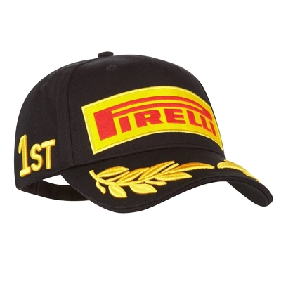 Pirelli podium cap hoofddeksel 6 panel laag profiel cap