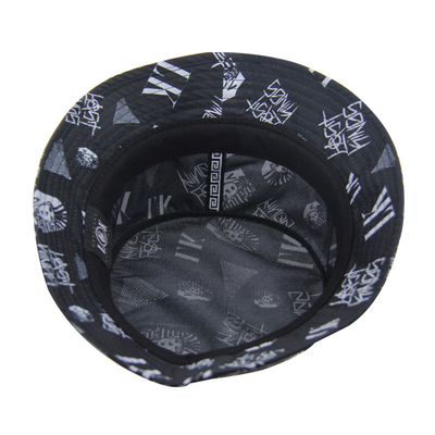 Sublimatie-print Custom Bucket Hats Summer Fishing Hats SGS gecertificeerd