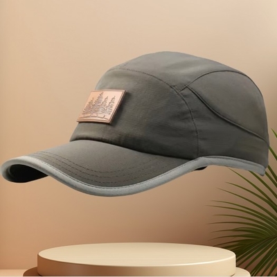 5 Panelen Mannen Grijzige Snelle Droge Polyester Baseball Caps Running Baseball Hoed