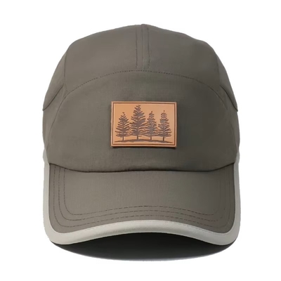 5 Panelen Mannen Grijzige Snelle Droge Polyester Baseball Caps Running Baseball Hoed