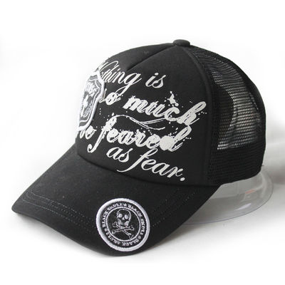 Het Borduurwerk Logo For Summer Caps Factory van schuimfront trucker cap mesh hat