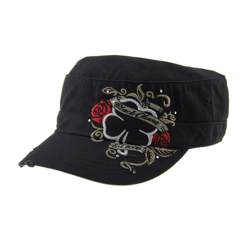 Casual Vintage Military Cadet Cap één maat past bij alle SEDEX gecertificeerd