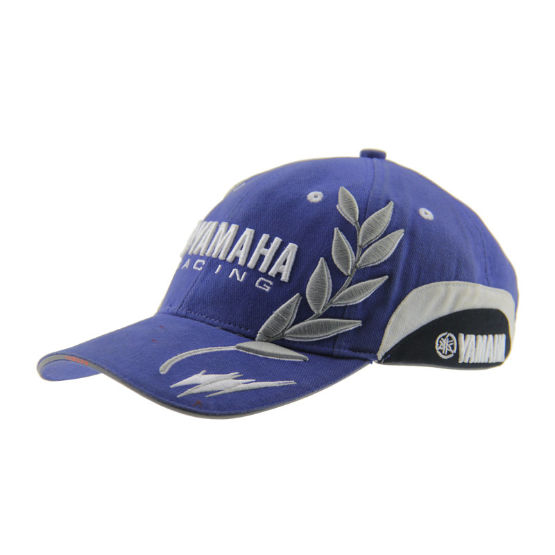 OEM Mensen Geborduurde Racing Baseball Caps Gepoetste Cotton Baseball Cap One Size
