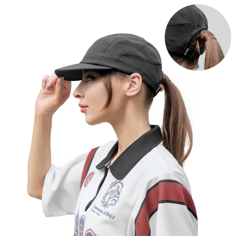 Premium aangepaste hardlopende hoeden mannen of vrouwen Soft Peak Sports Baseball caps
