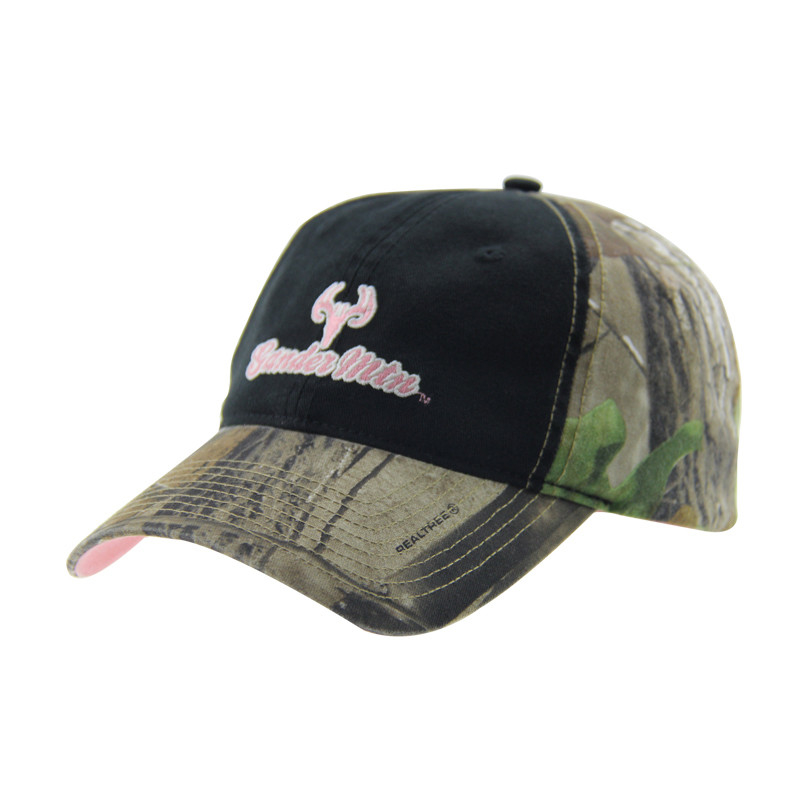 6 Panel camouflage borduurwerk Outdoor Baseball caps, Unisex laag profiel verstelbare jachthoeden