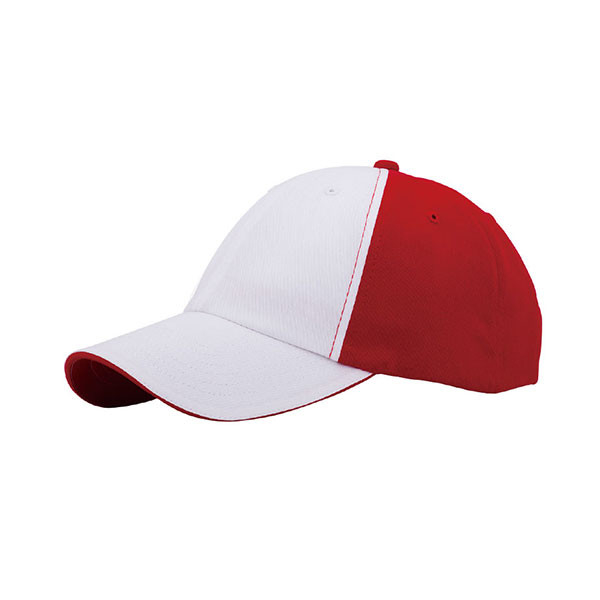 2 Tone 6 Panel Constructed Baseball Caps, Low Profile Verstelbare Hoeden voor Mannen en Vrouwen