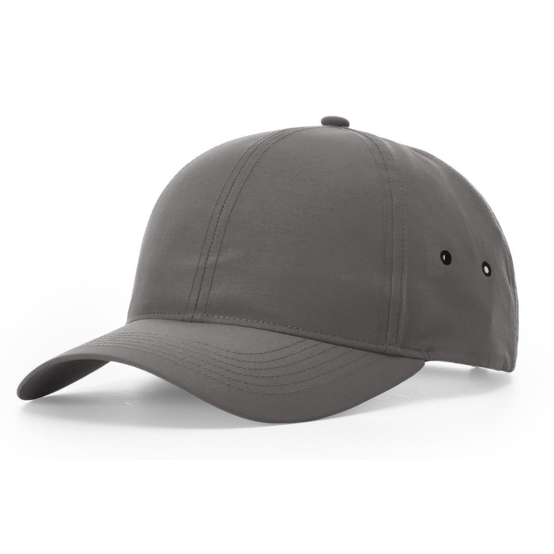 6 Panel Performance Casual Outdoor Baseball Cap/Hat met water en UPF bescherming.