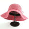 Van de Vrouwenstraw sun hats sun shade Pantone van de douaneraffia de Kleurenoem ODM