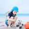 Van de Emmerhoeden UPF 50+ van blauwe Kleuren Regelbare Kinderen de Zonbescherming